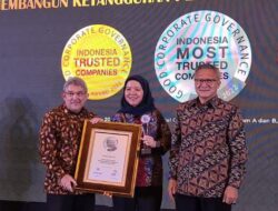 PTBA Raih Predikat Indonesia Most Trusted Company