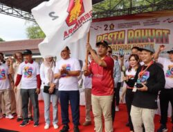 Rayakan HUT ke-15 Gerindra di Banten, Muzani Kenalkan Walikota Cilegon Masuk Gerindra