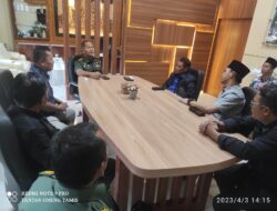PWI Muba Sambangi Dandim 0401 Muba