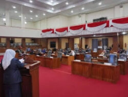 Rapat Paripurna DPRD Mura, Bahas LKPJ Bupati Mura Anggaran Tahun 2022