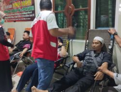 Pengurus Masjid Besar Al Hidayah Lubuklinggau Gelar Aksi Donor Darah