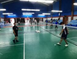 BPJS Kesehatan Kedeputian Wilayah III Gelar Turnamen Bulutangkis Bersama PWI Sumsel
