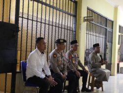 Polres Muratara Mengadakan Kegiatan Binrohtal Kepada 33 Tahanan