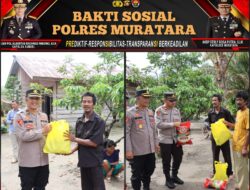 Polres Muratara Beri Bantuan Sembako dan Tingkatkan Silaturahmi dengan Suku Anak Dalam