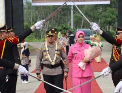 Sertijab Kapolres Muratara Berlangsung Meriah Dan Emosional