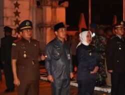 Walikota Lubuklinggau Hadiri Apel Kehormatan dan Malam Renungan Suci