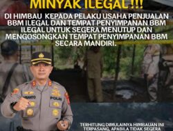 Warning !!! Polres Muratara Himbau Pelaku Penyulingan Berhenti dan Kosongkan Tempat Usaha