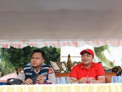 Bhabinkamtibmas Desa Muara Tiku Laksanakan Pengamanan Kegiatan Perayaan HUT RI.