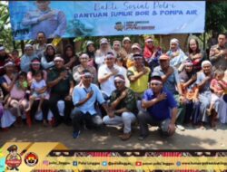 Wujud Kepedulian Kepada Masyarakat Kelurahan Rahma, Kapolres Lubuklinggau Bantu Sumur Bor Dan Pompa Air