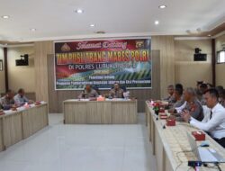 Tim Puslitbang Polri, Kunjungi Polres Lubuklinggau