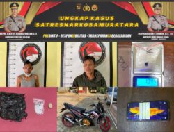 Kasat Resnarkoba Polres Muratara Ringkus Dua Pengedar Sabu Di Jalinsum