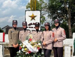 HUT Polwan RI ke 75 Di Polres Muratara, Diisi Kegiatan Baksos Hingga Ziarah Kemakam Pahlawan
