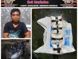 Ungkap Transaksi Narkoba di Danau Rayo, Sat Res Narkoba Polres Muratara Amankan 384 Gram Sabu.