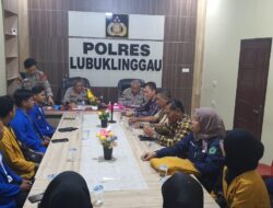 Polres Lubuklinggau Terima Audensi Perwakilan PMII, Terkait Pembunuhan Mahasiswa STAI-Bumi Silampari