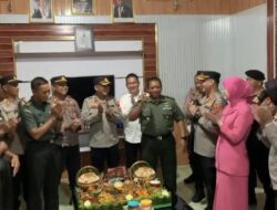 HUT TNI Ke 78, Kapolres Lubuklinggau AKBP Indra Arya Yudha Kunjungi Kodim 0406