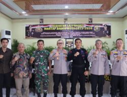 Kapolres Lubuklinggau AKBP Indra Arya Yudha Pimpin Langsung Kegiatan Latpraops Mantab Brata 2023-2024