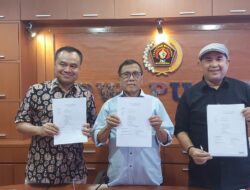 Hendry Ch Bangun Umumkan Kepengurusan PWI Periode 2023 – 2028.