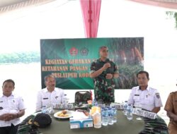 Puslatpur Mengikuti Dialog Interaktif Gerakan Nasional Ketahanan Pangan Melalui Vicon
