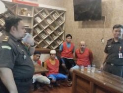 Kejari PALI Terima Pelimpahan 5 Tersangka Perampokan Pedagang Emas