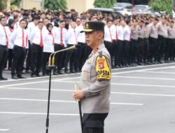 Pimpin Apel Jajaran, Kapolda Sumsel Irjen Rachmat Wibowo : Kita Jaga dan Wujudkan Netralitas Polri Melalui Kinerja.