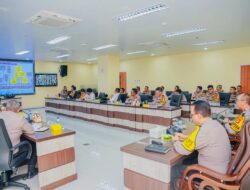 Anev Operasi Mantab Brata, Kapolda Sumsel Irjen Rachmat Wibowo Atensikan Pengamanan TPS