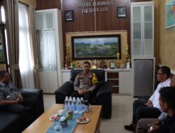 Kapolres Mura Terima Kunker Kalapas Narkotika Kelas II Muara Beliti