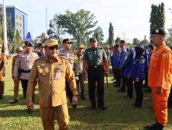 Pj Wako Bersama Forkopimda, Apel Kesiapsiagaan Penanggulangan Bencana
