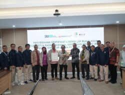 Terima Lisensi BNSP, LSP Bukit Asam Bisa Jalankan Uji Kompetensi Mandiri