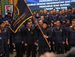 Ketua PWI Pusat Lantik Pengurus PWI Sumsel Periode 2024-2029