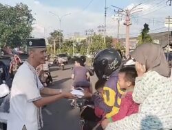 H-8 Ramadhan, PWI Lubuklinggau Kembali Bagikan Ratusan Takjil dan Nasi Kotak Kepada Masyarakat Kurang Mampu