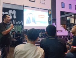 Masyarakat Lubuklinggau Antusias Nobar Bersama Calon Walikota Lubuklinggau Hendri Almawijaya
