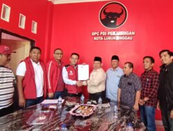 Resmi, Imam Senen Daftar Calon Walikota Lubuklinggau ke PDI Perjuangan Kota Lubuklinggau