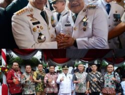 Pj Wako Lubuklinggau H Trisko Defriyans Ikuti Upacara Peringatan Hari Otoda XXVIII di Surabaya