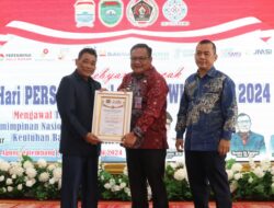 Puncak HPN Sumsel 2024, Pj Walikota Lubuklinggau H Trisko Depriyansa Terima Penghargaan Sahabat PWI