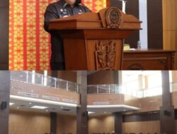 Ketua DPRD Kota Lubuklinggau Pimpin Rapat Paripurna Pembahasan Raperda Pertanggung Jawaban Pelaksanaan APBD 2023