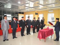 Bupati Muratara H Devi Suhartoni Lantik Tujuh Pejabat Esselon II