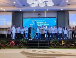 Zulmansyah Lantik Pengurus PWI Kepri, Batam, dan IKWI Kepri: Wartawan Harus Pegang Teguh Kode Etik