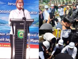 Widia Ningsih Hadiri Groundbreaking, Pembangunan Jembatan Air Lawai Lahat Resmi Dimulai