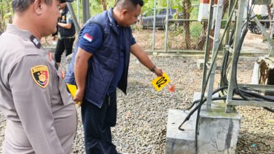 Polres OKU Selatan Bekuk Dua Pelaku Pencurian Kabel Tower di Banding Agung