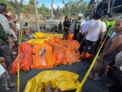 Daftar Nama-Nama 16 Penumpang Meninggal Dan 4 Selamat Tragedi Maut Bus ALS Vs Truk Tangki BBM