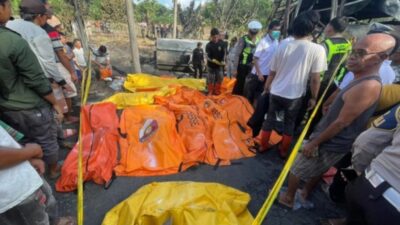 Daftar Nama-Nama 16 Penumpang Meninggal Dan 4 Selamat Tragedi Maut Bus ALS Vs Truk Tangki BBM