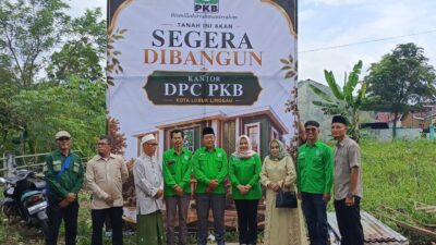 Bangun Kantor Baru, DPC PKB Lubuk Linggau Gelar Doa Bersama