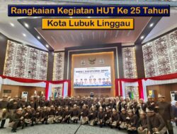Ketua DPRD Pimpin Rapat Paripurna HUT Kota Lubuk Linggau Ke-25 Tahun